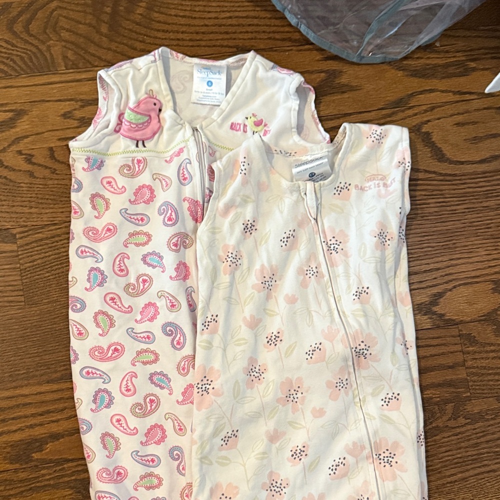 Adorable Pink and White Kids Pajamas Set